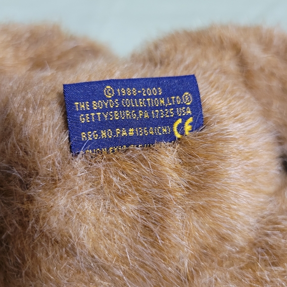 Moveable Boyds Brown Bear Collection, 12" moveable jointed to turn - Picture 5 of 8